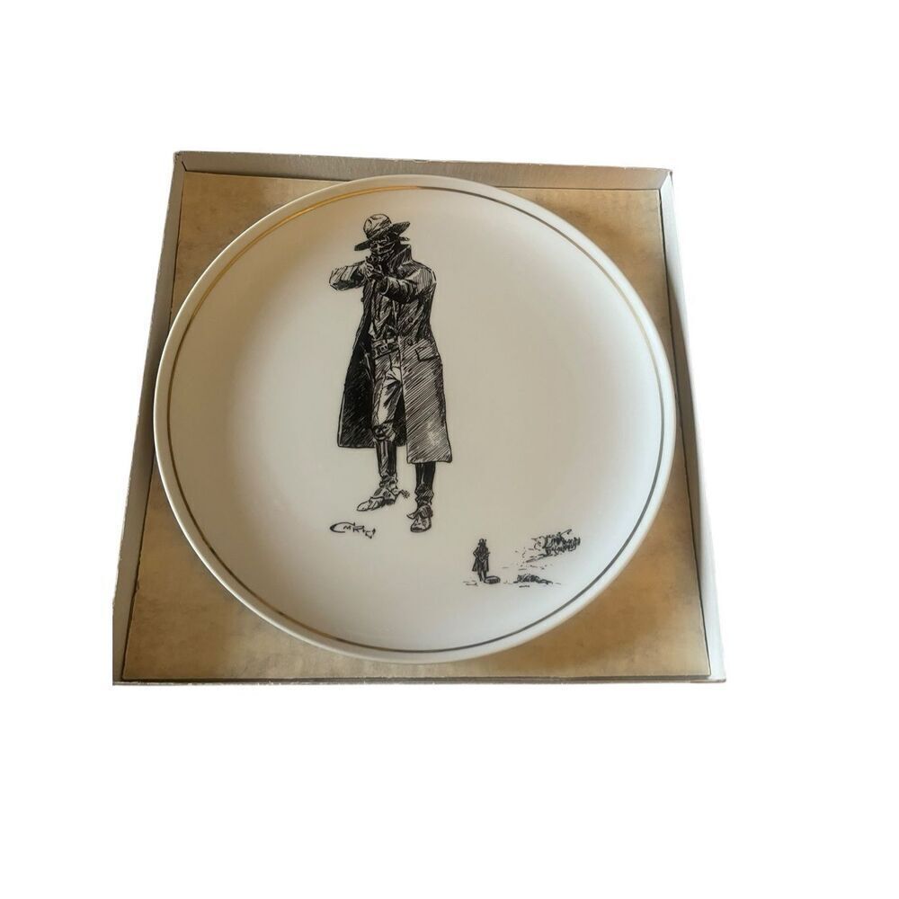 Limited Series Plate “The Stage Robber” Montana’s Wild West Frontier